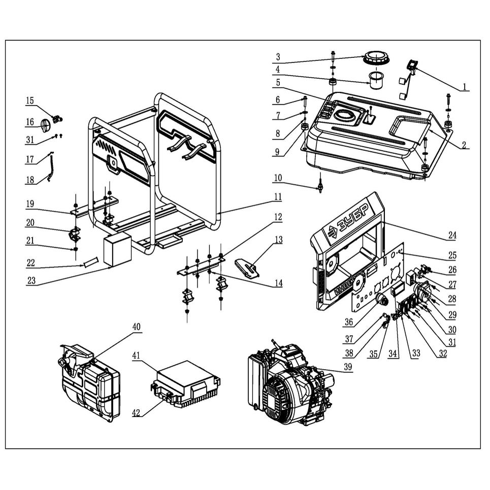Инверторный генератор СБИ-7500ЕА